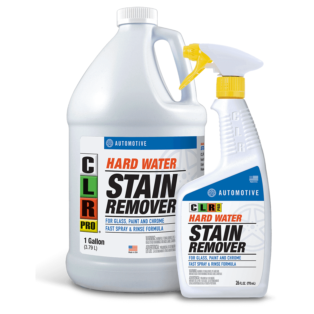 Hard Water Stain Remover For Cars & Plastic CLR PRO® Line